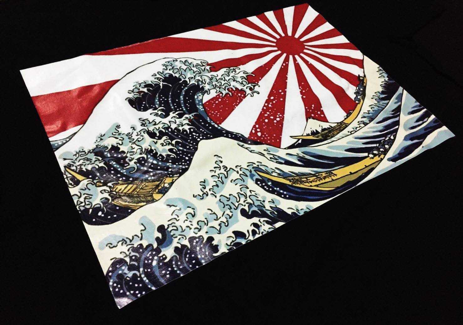 太陽旗+神奈川衝浪T恤的第1張圖(客製化公司制服、班服製作、團體服製作等示意或作品圖)