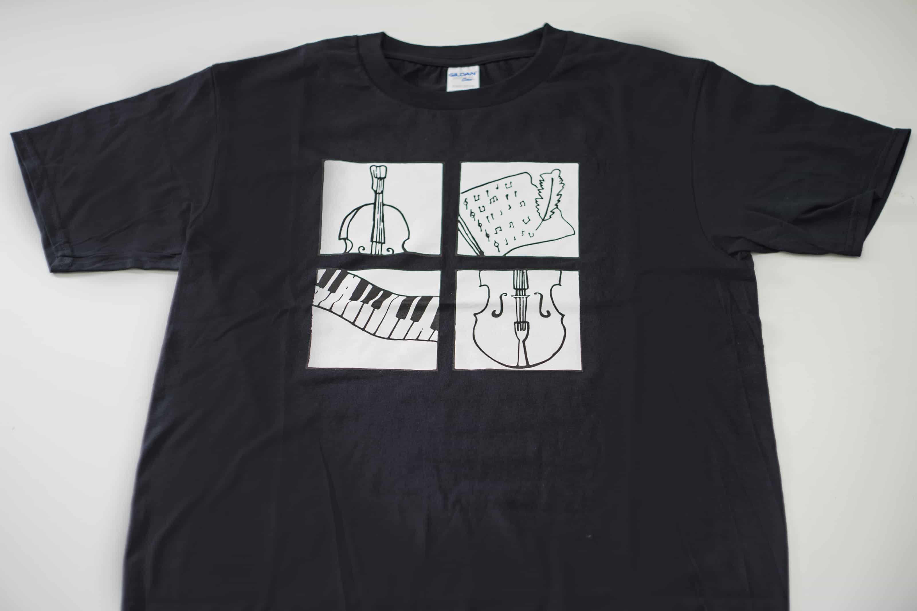 客製化T恤-國立中山大學音樂系服的第1張圖(客製化公司制服、班服製作、團體服製作等示意或作品圖)