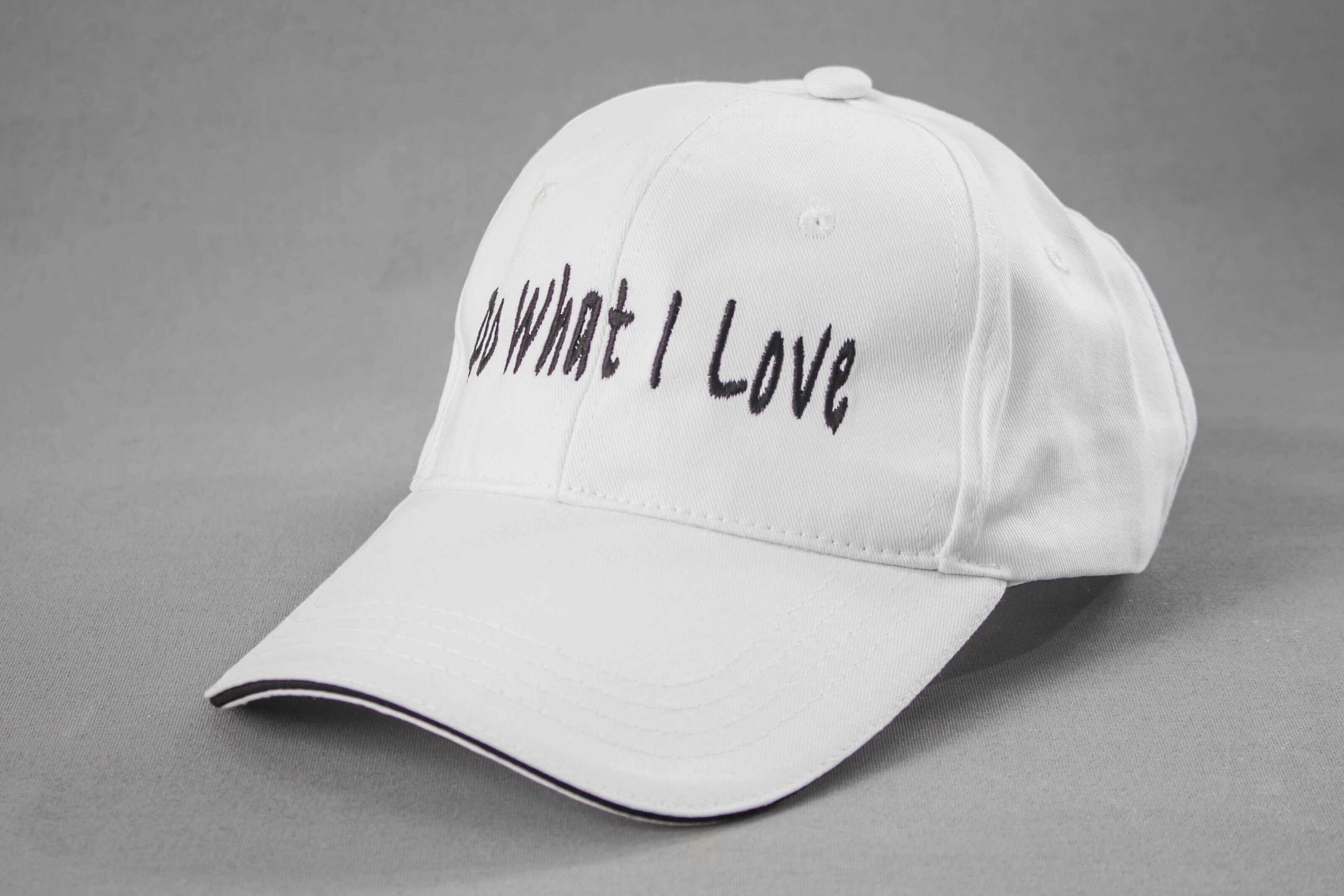 客製化帽子-Do What I Love 的第3張圖(客製化公司制服、班服製作、團體服製作等示意或作品圖)