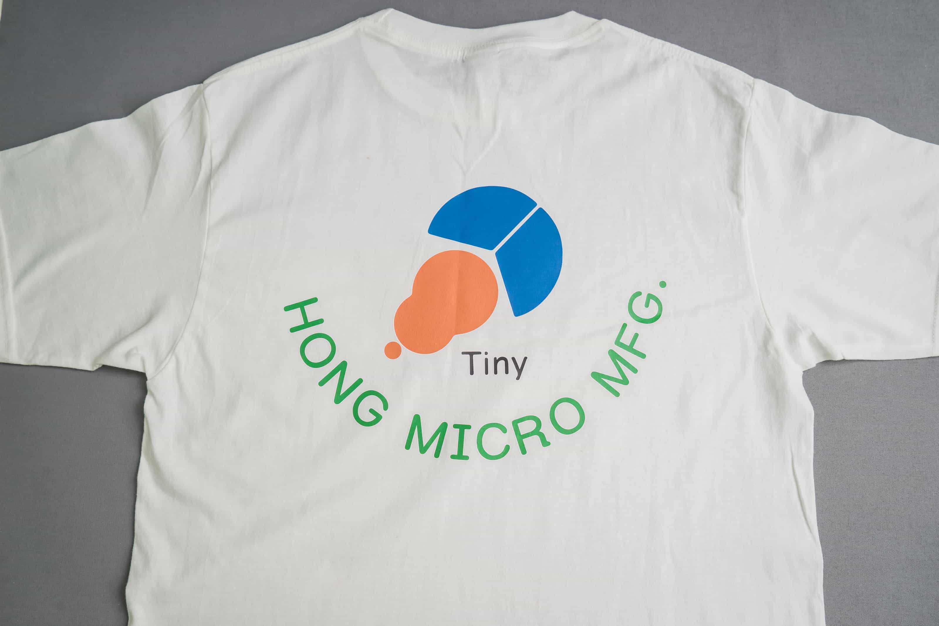 客製化T恤 - TINY LOGO 的第3張圖(客製化公司制服、班服製作、團體服製作等示意或作品圖)