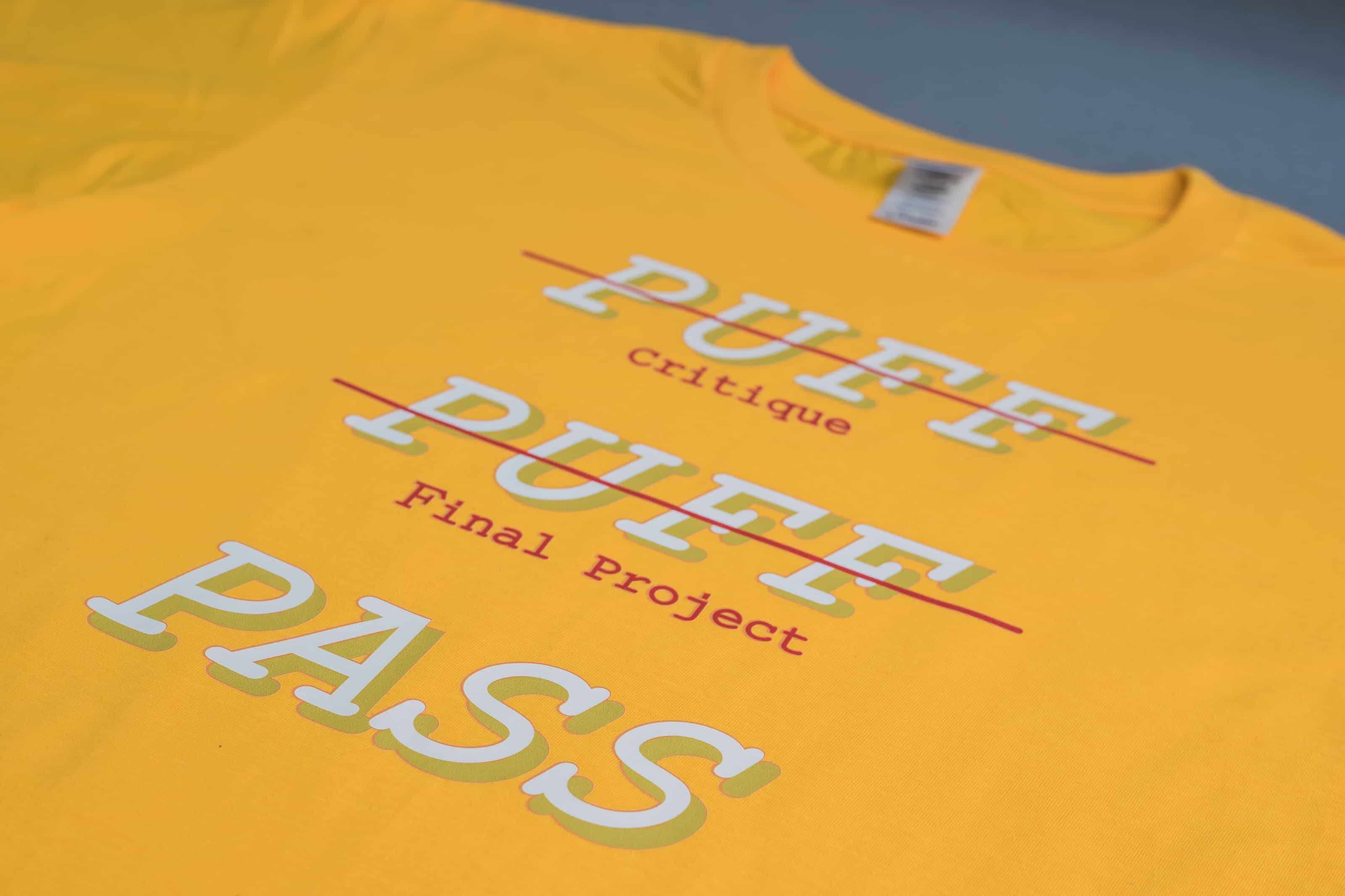 客製化T恤- ALL PASS 客製T的第2張圖(客製化公司制服、班服製作、團體服製作等示意或作品圖)