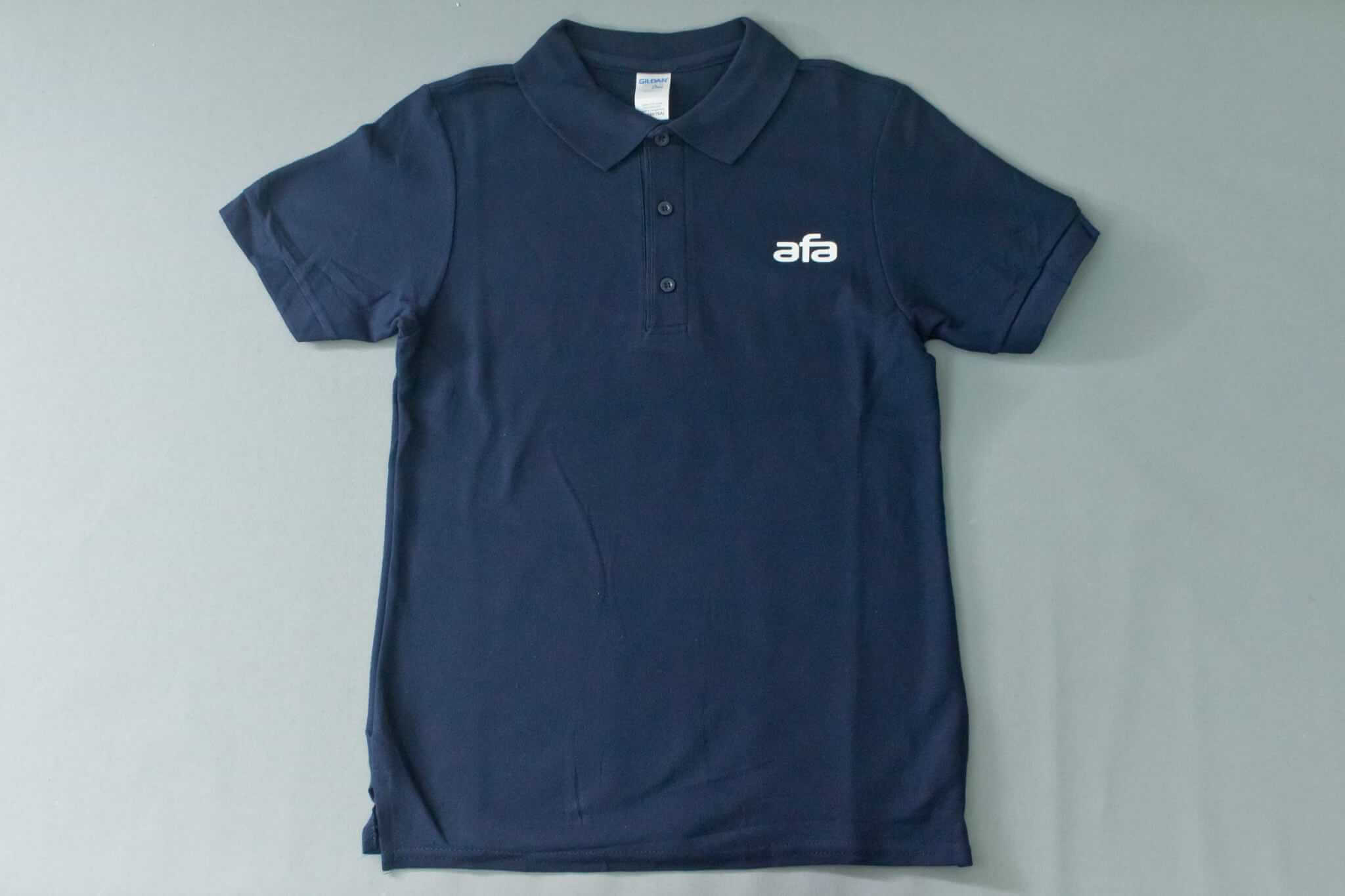 客製化POLO衫- AFA 工作制服的第1張圖(客製化公司制服、班服製作、團體服製作等示意或作品圖)