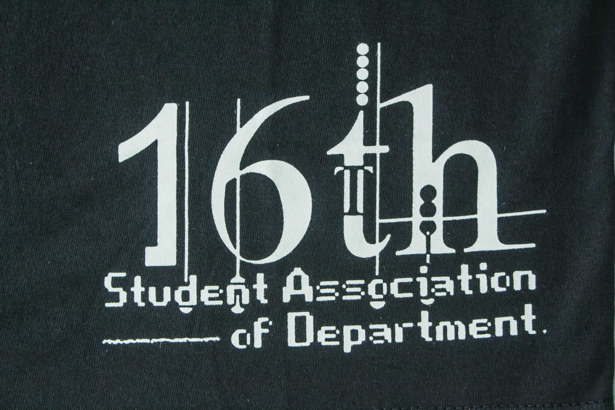 客製化T恤- 16th 學生會 團體T恤的第2張圖(客製化公司制服、班服製作、團體服製作等示意或作品圖)