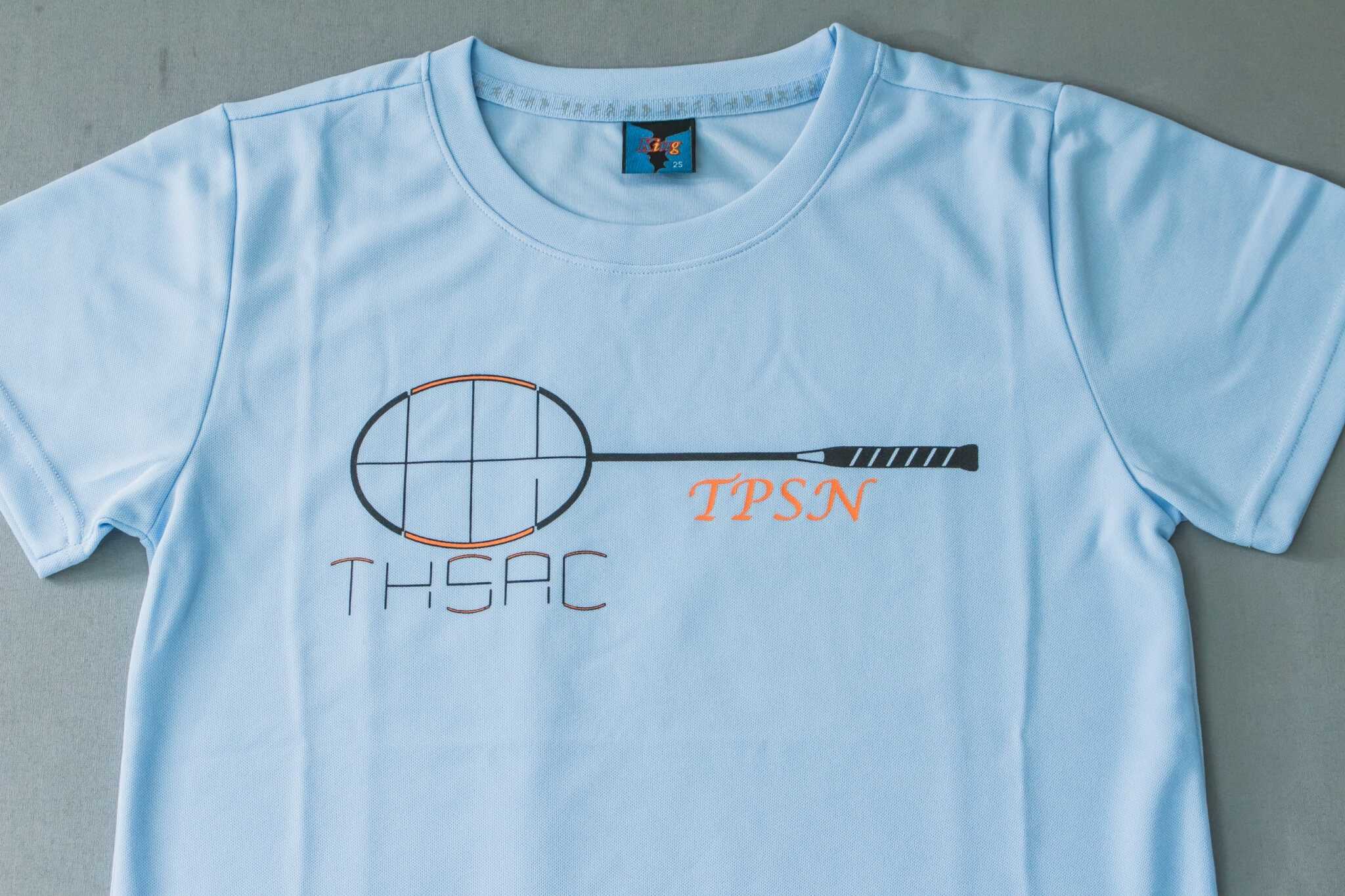 客製化排汗衫- TPSN 羽球隊團體服的第1張圖(客製化公司制服、班服製作、團體服製作等示意或作品圖)