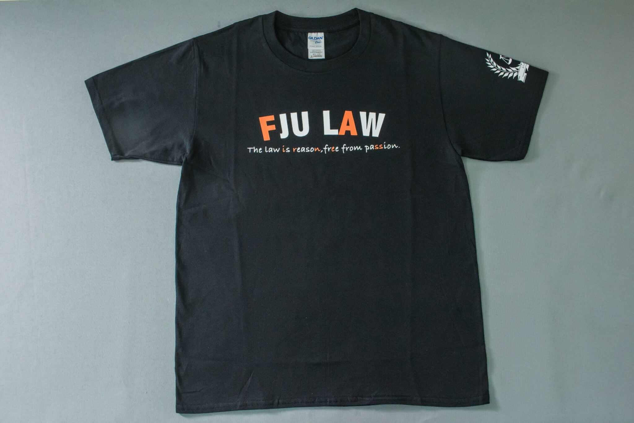 客製化T恤- FJU LAW 客製T恤的第1張圖(客製化公司制服、班服製作、團體服製作等示意或作品圖)