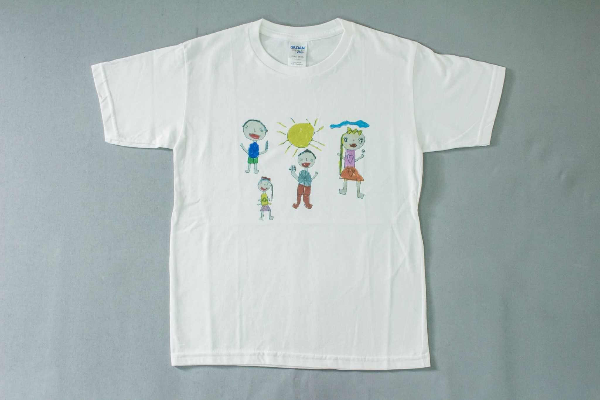 客製化T恤- 小朋友塗鴉系列2的第1張圖(客製化公司制服、班服製作、團體服製作等示意或作品圖)