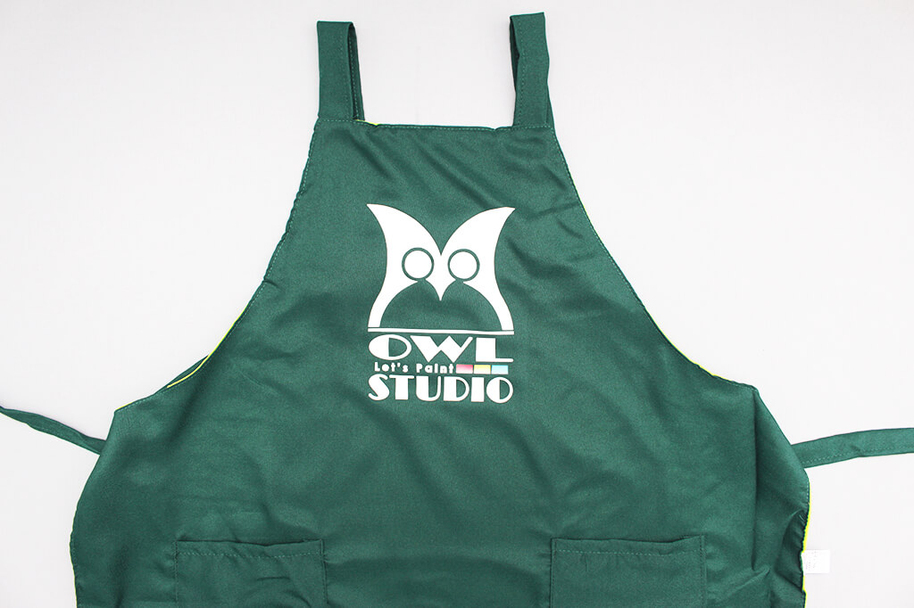 客製化圍裙- OWL STUDIO 的第1張圖(客製化公司制服、班服製作、團體服製作等示意或作品圖)
