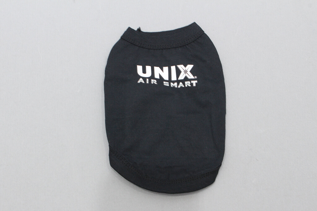 客製化棉質寵物衣:unix air smart的第1張圖(客製化公司制服、班服製作、團體服製作等示意或作品圖)