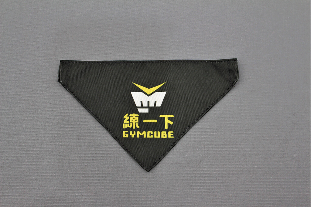 客製化寵物領巾:練一下GYMCUBE的第1張圖(客製化公司制服、班服製作、團體服製作等示意或作品圖)