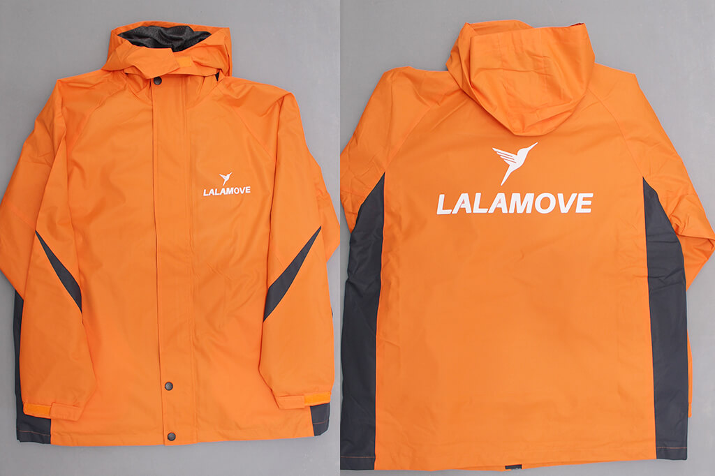 客製化外套:LALAMOVE的第1張圖(客製化公司制服、班服製作、團體服製作等示意或作品圖)
