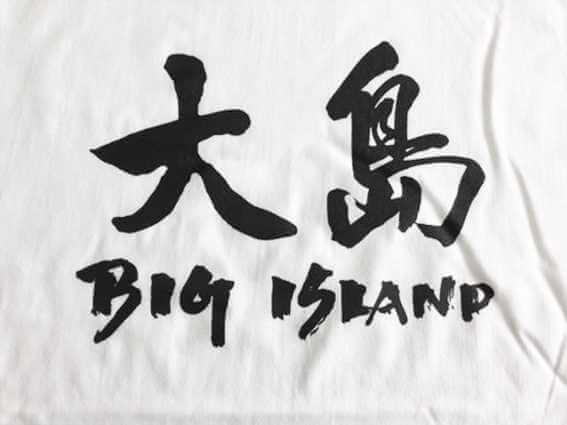 客製化T恤- 大島(BIG ISLAND)T恤的第2張圖(客製化公司制服、班服製作、團體服製作等示意或作品圖)