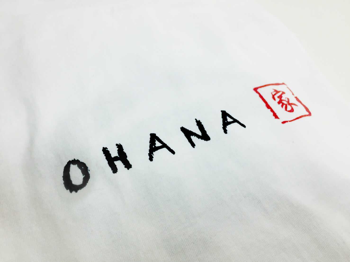 客製化T恤- OHANA 家 的第2張圖(客製化公司制服、班服製作、團體服製作等示意或作品圖)
