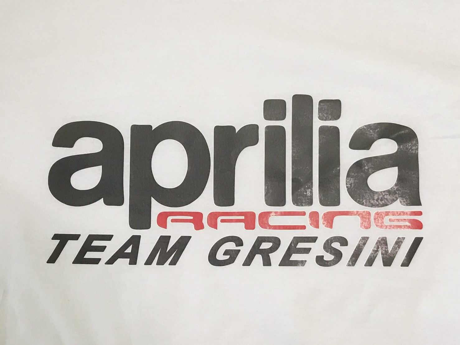 客製化T恤-Aprilia Racing 客製T的第2張圖(客製化公司制服、班服製作、團體服製作等示意或作品圖)