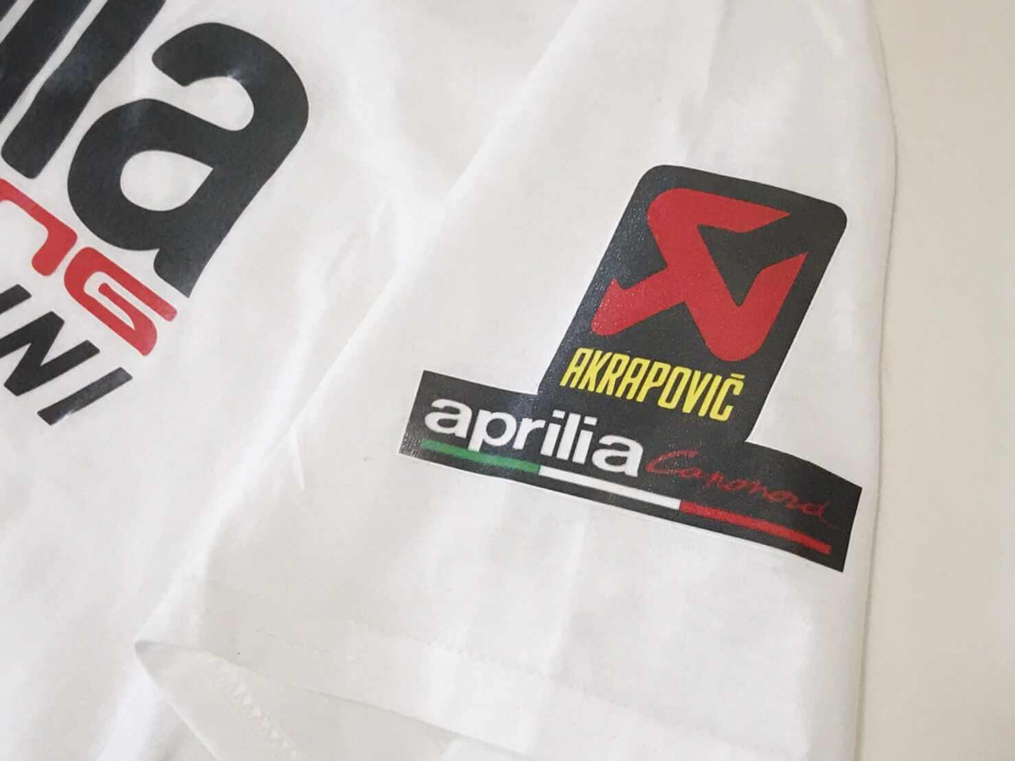 客製化T恤-Aprilia Racing 客製T的第5張圖(客製化公司制服、班服製作、團體服製作等示意或作品圖)