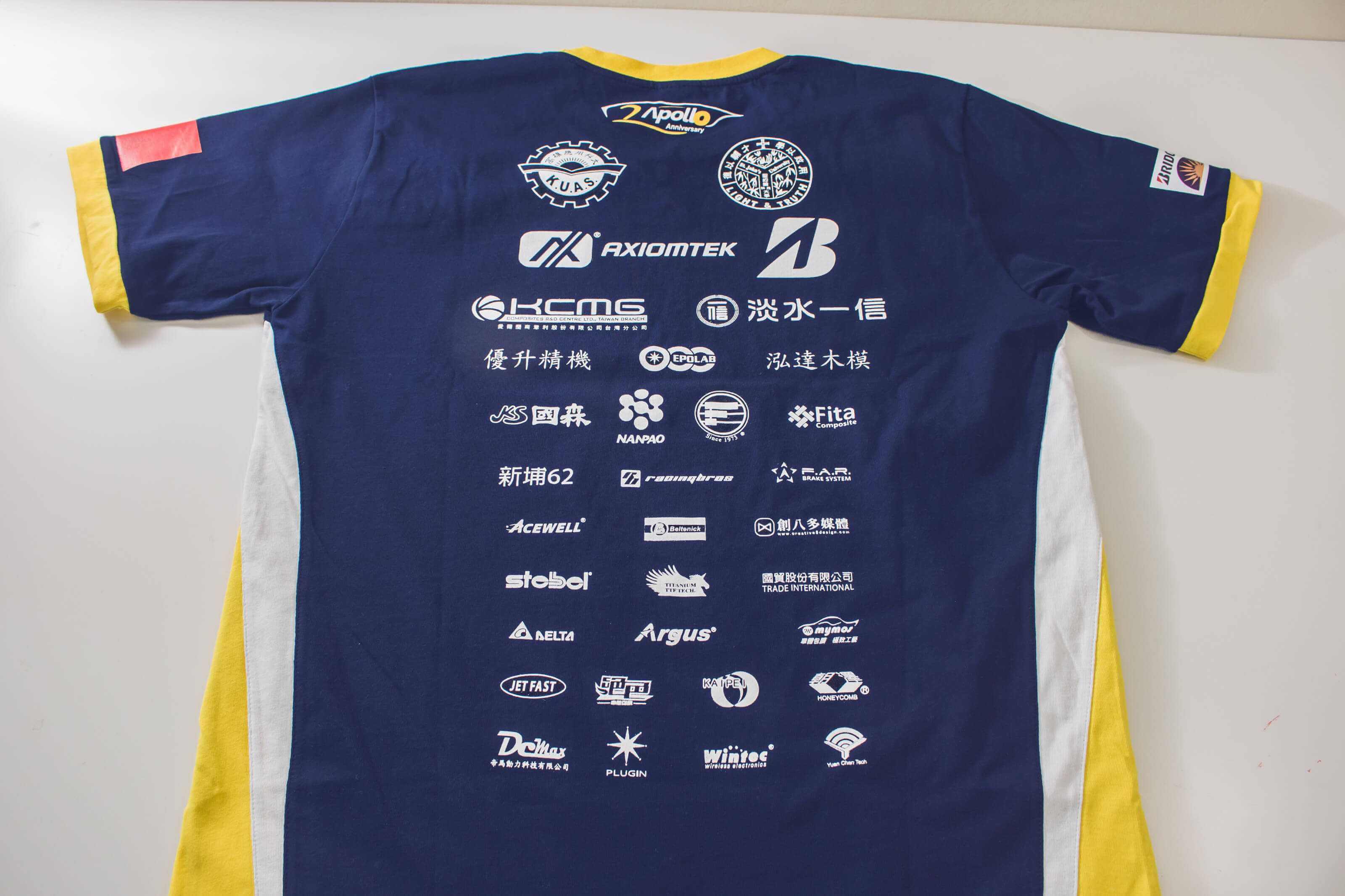 客製T恤-太陽能車隊服(高應大)的第2張圖(客製化公司制服、班服製作、團體服製作等示意或作品圖)