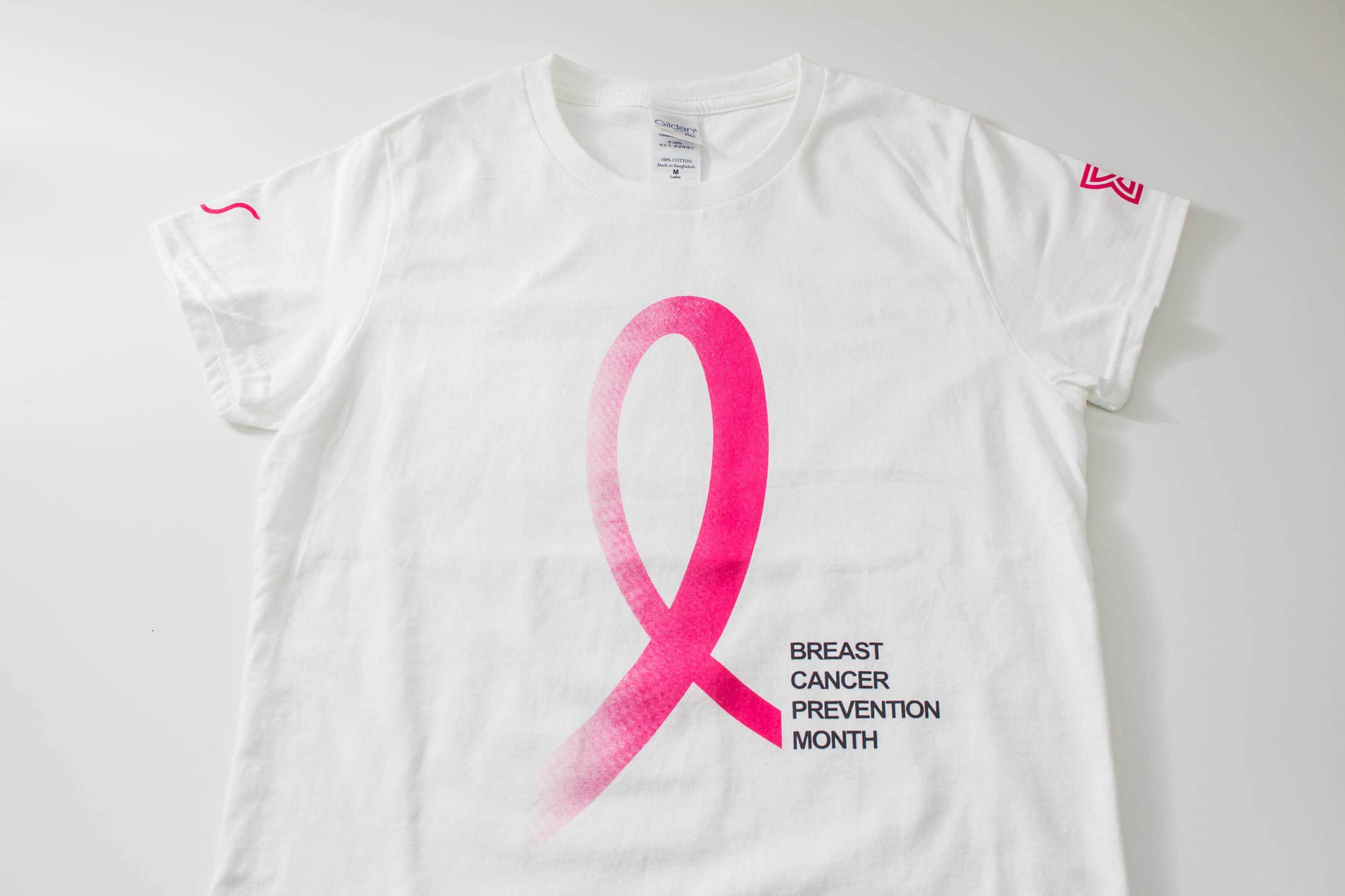 國際乳癌防治月 T恤的第1張圖(客製化公司制服、班服製作、團體服製作等示意或作品圖)