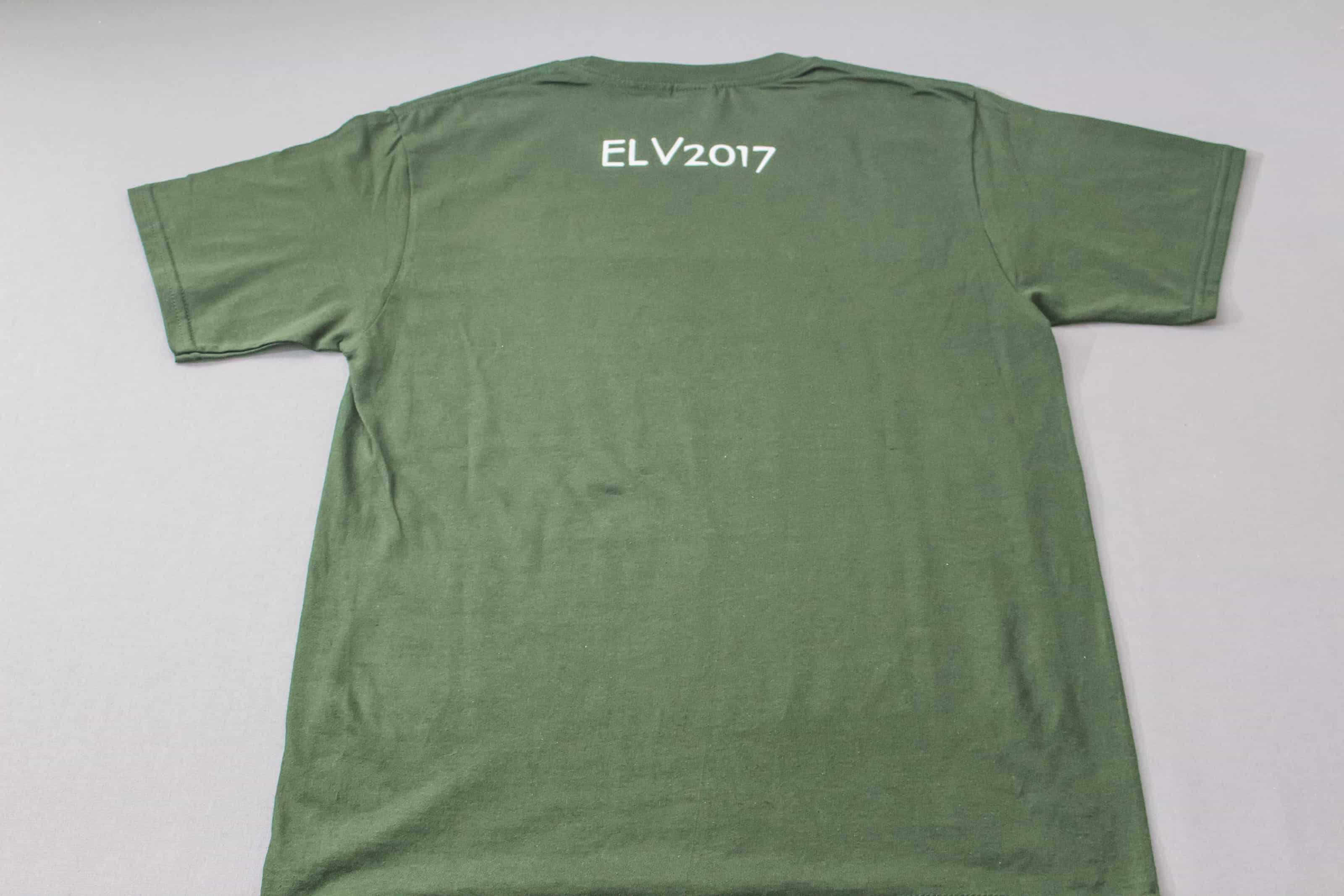 客製化T恤-ELV2017 客製T恤的第2張圖(客製化公司制服、班服製作、團體服製作等示意或作品圖)