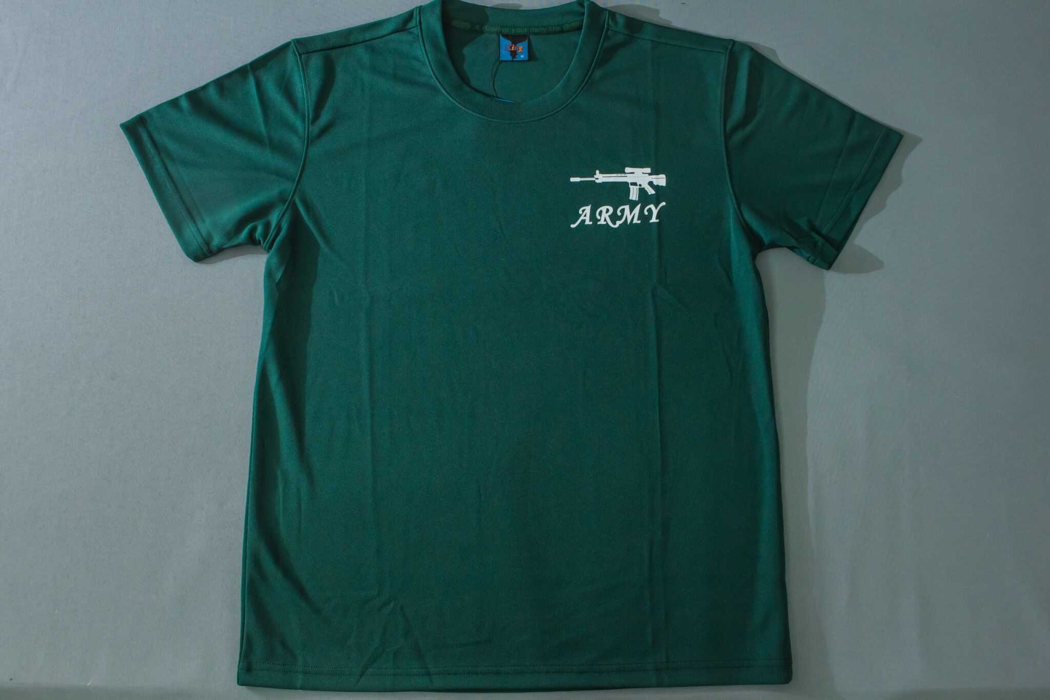 客製化排汗衫 - ARMY野戰 T恤的第1張圖(客製化公司制服、班服製作、團體服製作等示意或作品圖)