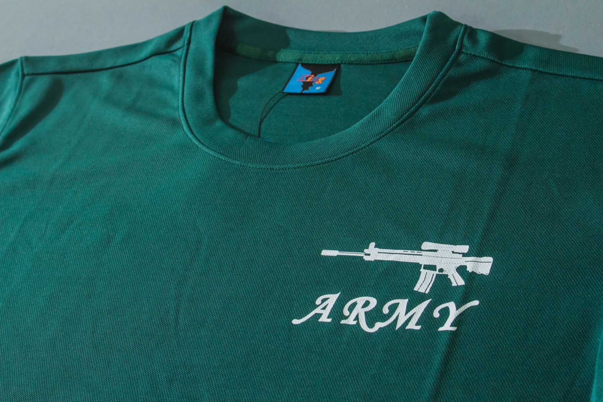 客製化排汗衫 - ARMY野戰 T恤的第2張圖(客製化公司制服、班服製作、團體服製作等示意或作品圖)