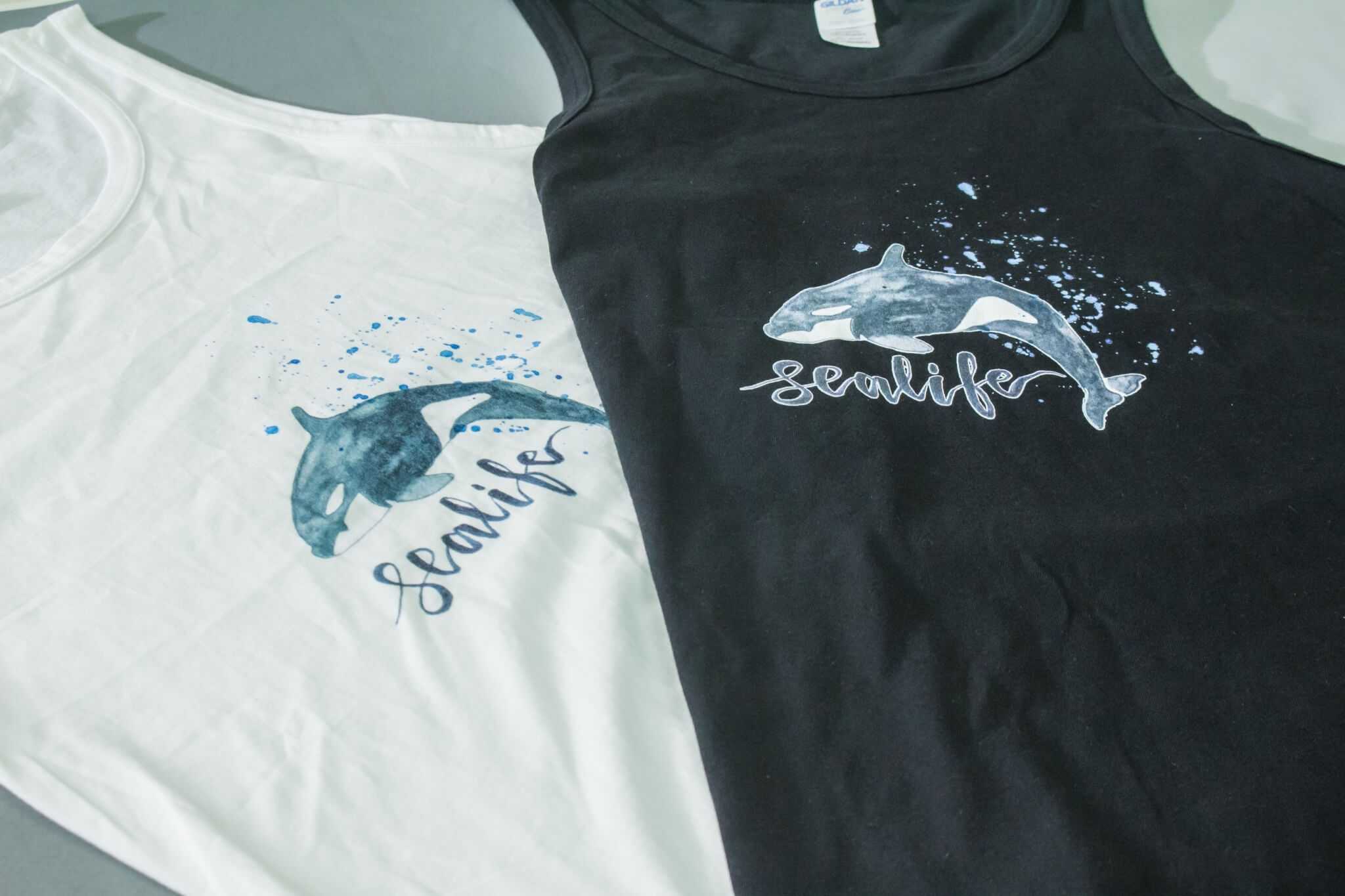 客製化背心-SeaLife海豚客製化背心的第2張圖(客製化公司制服、班服製作、團體服製作等示意或作品圖)