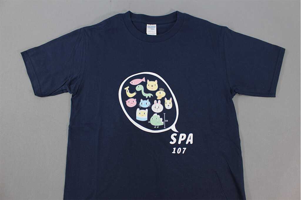 客製化T恤- 小動物SPA107客製化T恤的第1張圖(客製化公司制服、班服製作、團體服製作等示意或作品圖)