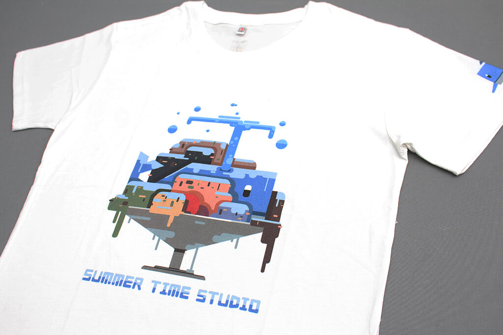客製化T恤- Summertime 2的第1張圖(客製化公司制服、班服製作、團體服製作等示意或作品圖)