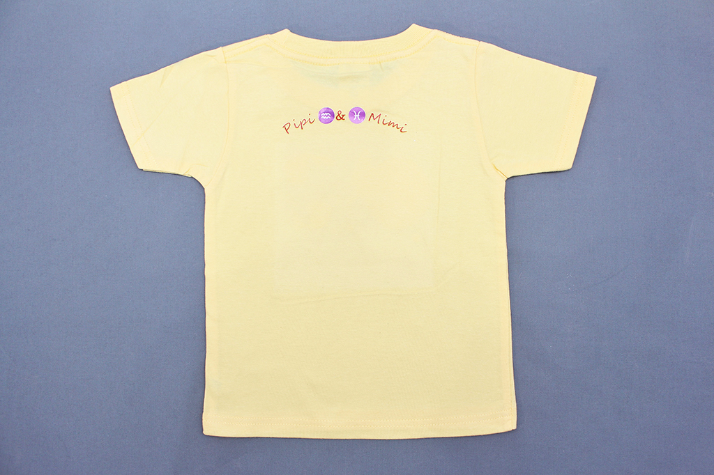 客製化T恤- 水瓶爸 雙魚媽 親子裝的第3張圖(客製化公司制服、班服製作、團體服製作等示意或作品圖)