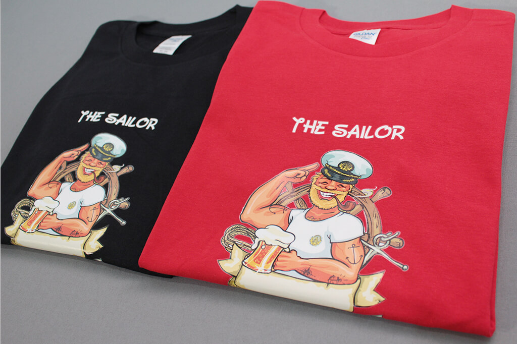 客製化T恤- SAILOR水手 客製化T恤的第3張圖(客製化公司制服、班服製作、團體服製作等示意或作品圖)