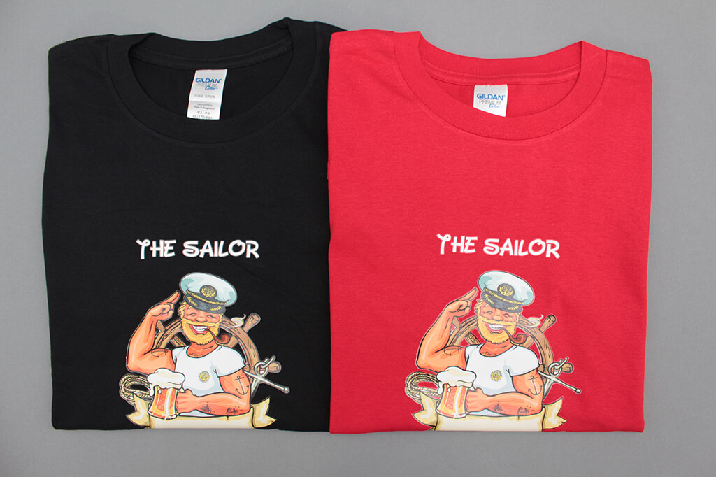 客製化T恤- SAILOR水手 客製化T恤的第4張圖(客製化公司制服、班服製作、團體服製作等示意或作品圖)