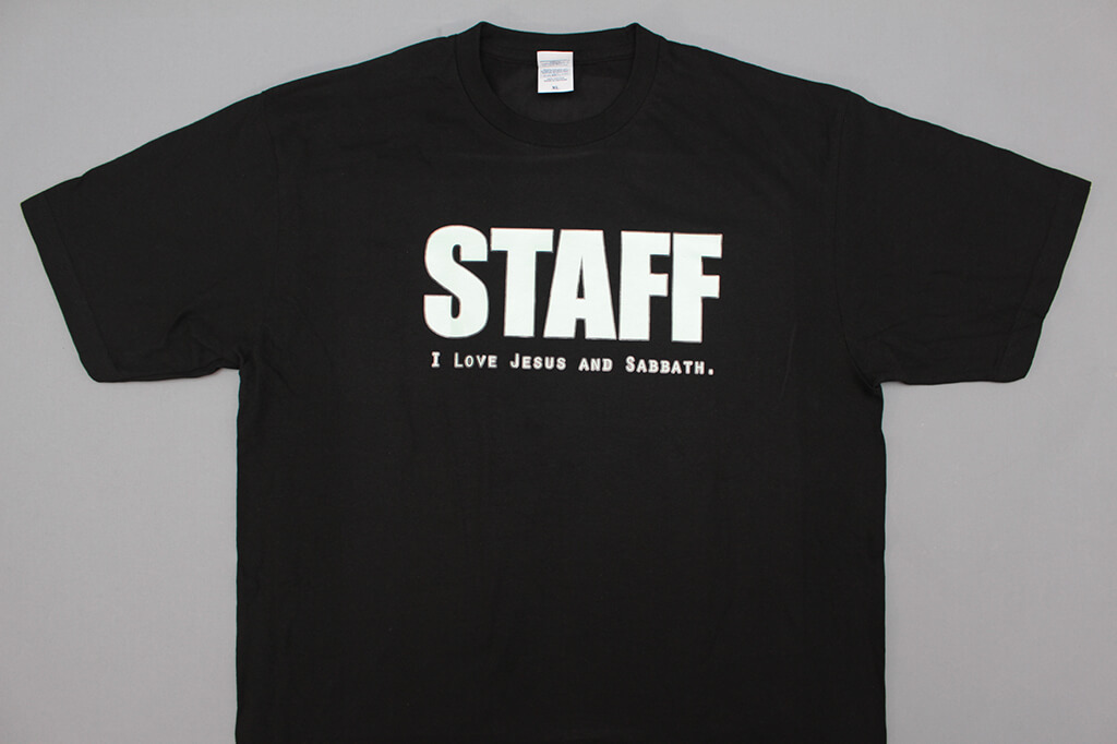 客製化T恤- STAFF 客製員工制服的第5張圖(客製化公司制服、班服製作、團體服製作等示意或作品圖)