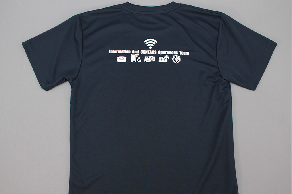 客製化T恤- CONTACS ERT的第3張圖(客製化公司制服、班服製作、團體服製作等示意或作品圖)