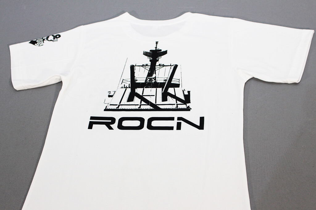 客製化排汗衫- 中華民國海軍 ROCN的第4張圖(客製化公司制服、班服製作、團體服製作等示意或作品圖)