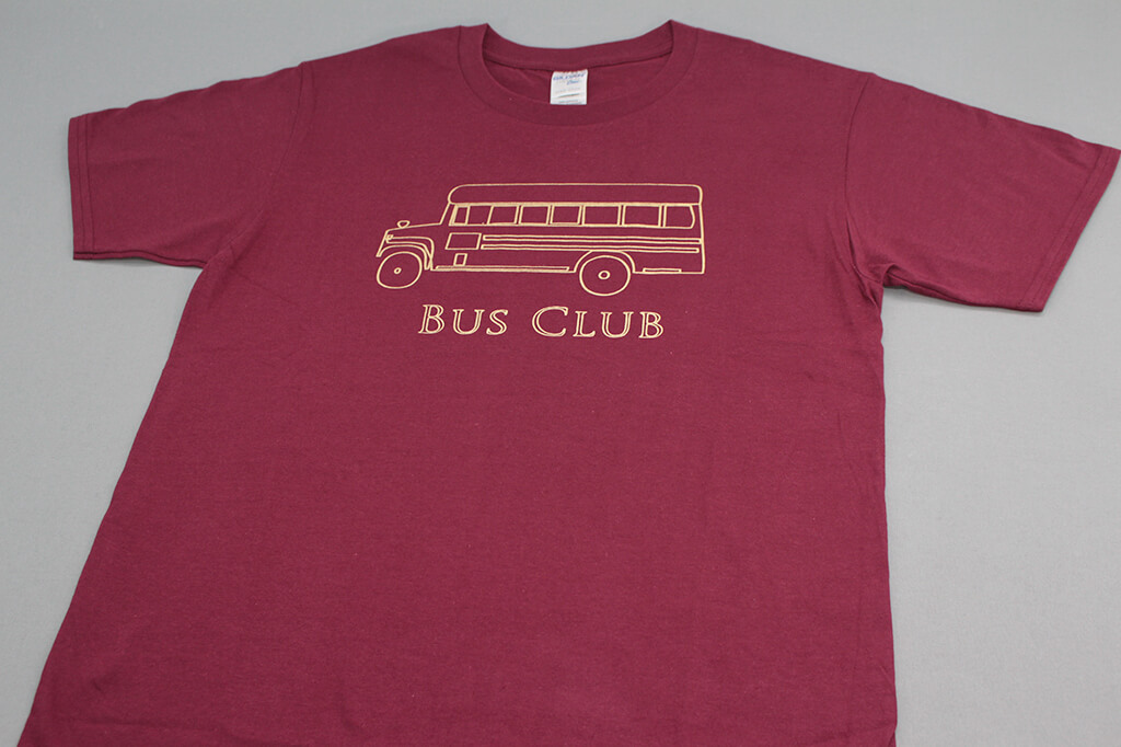 客製化T恤- 公車俱樂部 客製化團服的第2張圖(客製化公司制服、班服製作、團體服製作等示意或作品圖)