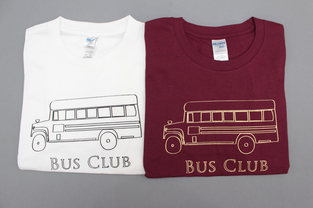 客製化T恤- 公車俱樂部 客製化團服的第3張圖(客製化公司制服、班服製作、團體服製作等示意或作品圖)