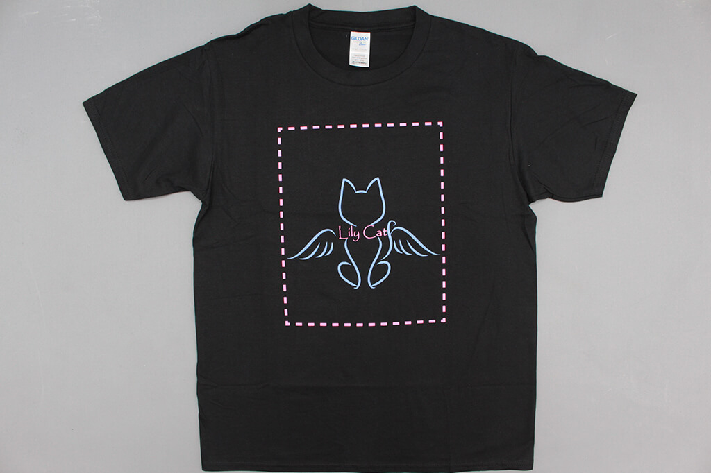 客製化T恤- Lily Cat 客製化T恤的第1張圖(客製化公司制服、班服製作、團體服製作等示意或作品圖)