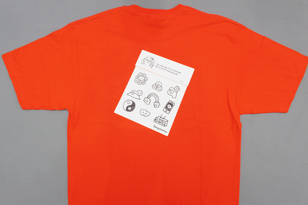 客製化T恤-個人創作的第3張圖(客製化公司制服、班服製作、團體服製作等示意或作品圖)