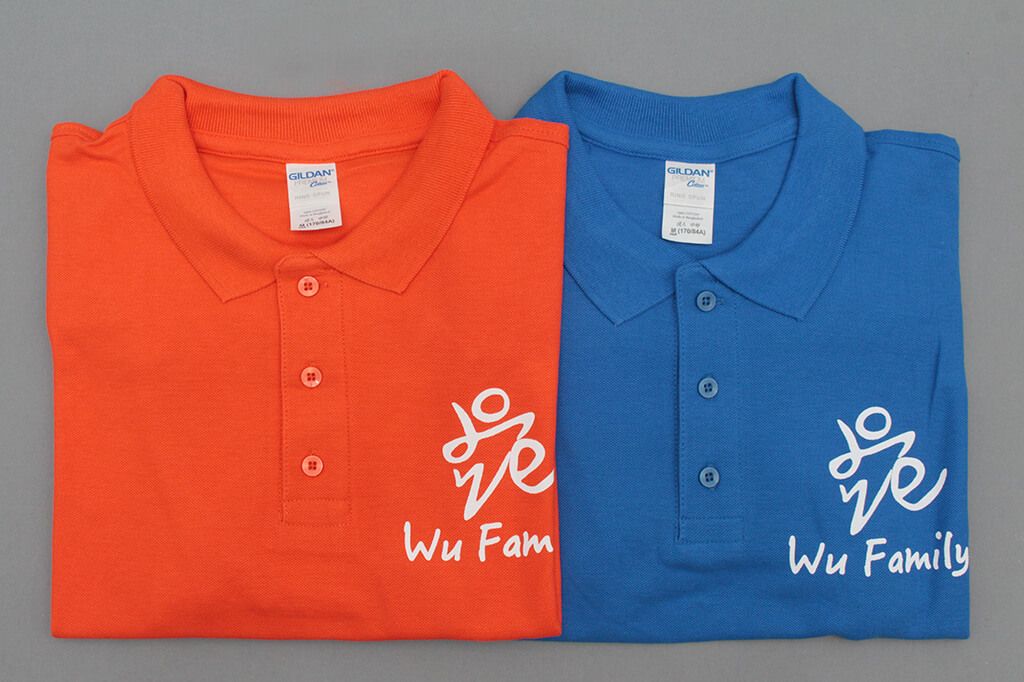 客製化棉質POLO衫-WuFamily的第4張圖(客製化公司制服、班服製作、團體服製作等示意或作品圖)