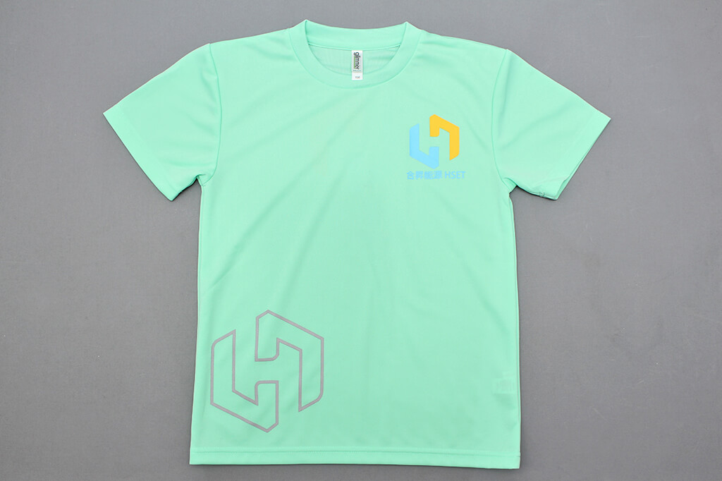 客製化圓領排汗衫:合昇能源科技的第1張圖(客製化公司制服、班服製作、團體服製作等示意或作品圖)