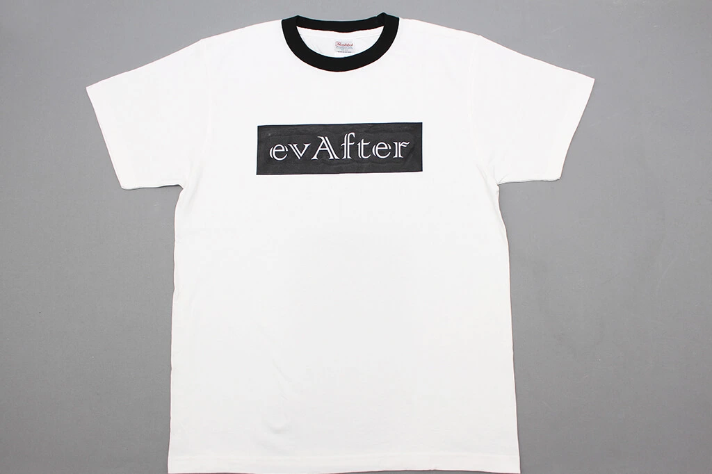 客製化滾邊圓領棉T:evAfter的第1張圖(客製化公司制服、班服製作、團體服製作等示意或作品圖)