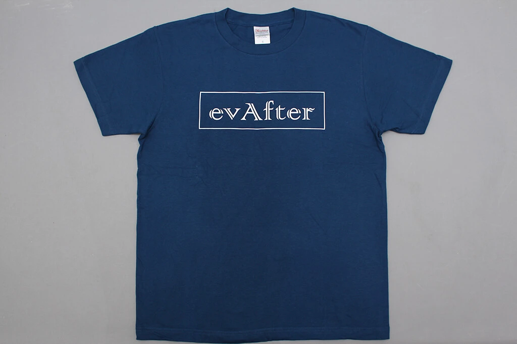 客製化圓領棉T:evAfter的第1張圖(客製化公司制服、班服製作、團體服製作等示意或作品圖)
