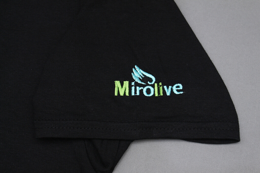 客製化圓領棉T:MIROLIVE的第2張圖(客製化公司制服、班服製作、團體服製作等示意或作品圖)