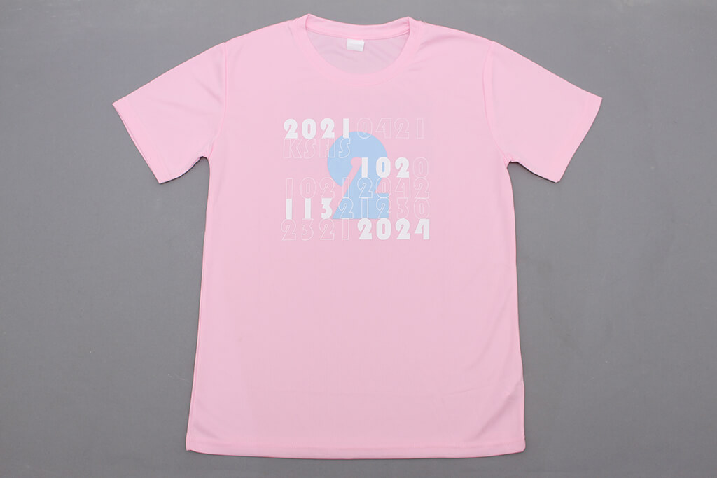 客製化圓領排汗T恤:高雄高級中學的第1張圖(客製化公司制服、班服製作、團體服製作等示意或作品圖)