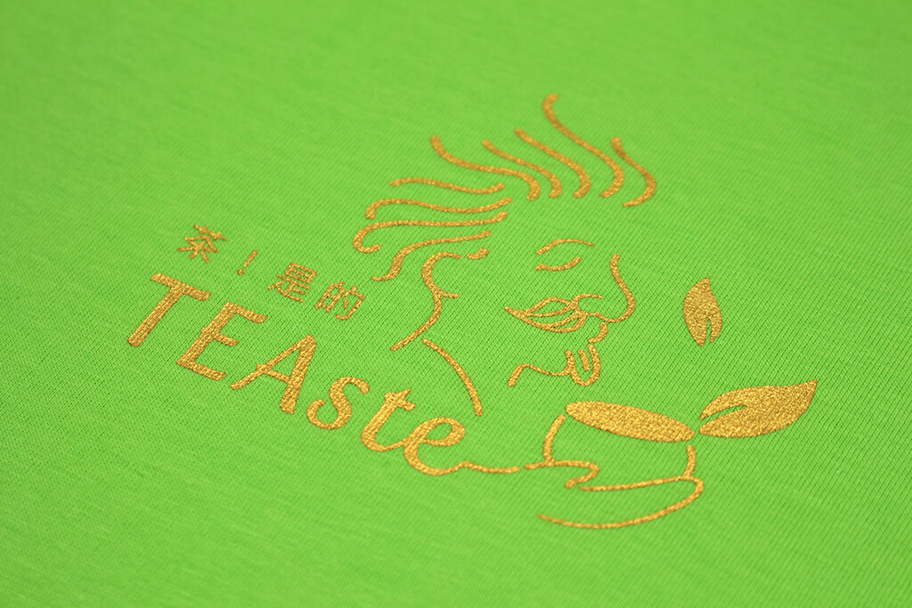 客製化圓領棉T:TEAste茶！是的的第2張圖(客製化公司制服、班服製作、團體服製作等示意或作品圖)