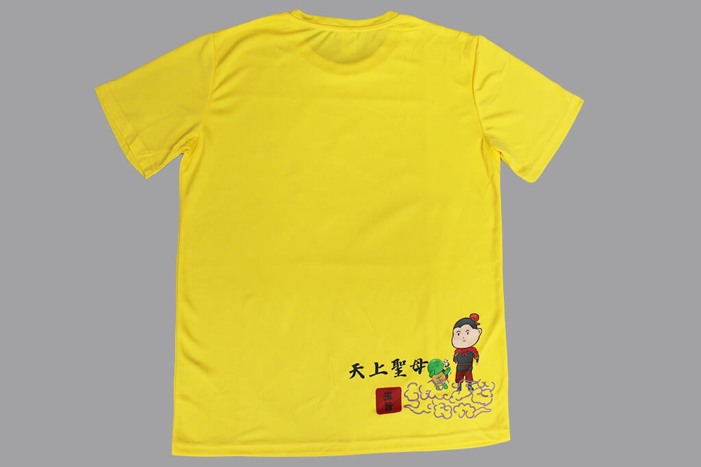 客製化圓領排汗T恤:小港泰南宮的第2張圖(客製化公司制服、班服製作、團體服製作等示意或作品圖)