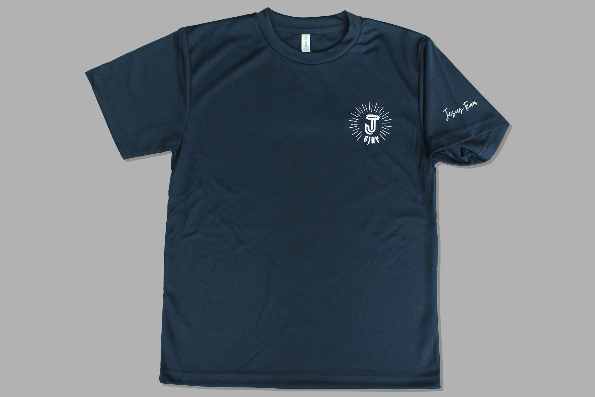 客製化圓領排汗T恤:福氣教會的第1張圖(客製化公司制服、班服製作、團體服製作等示意或作品圖)