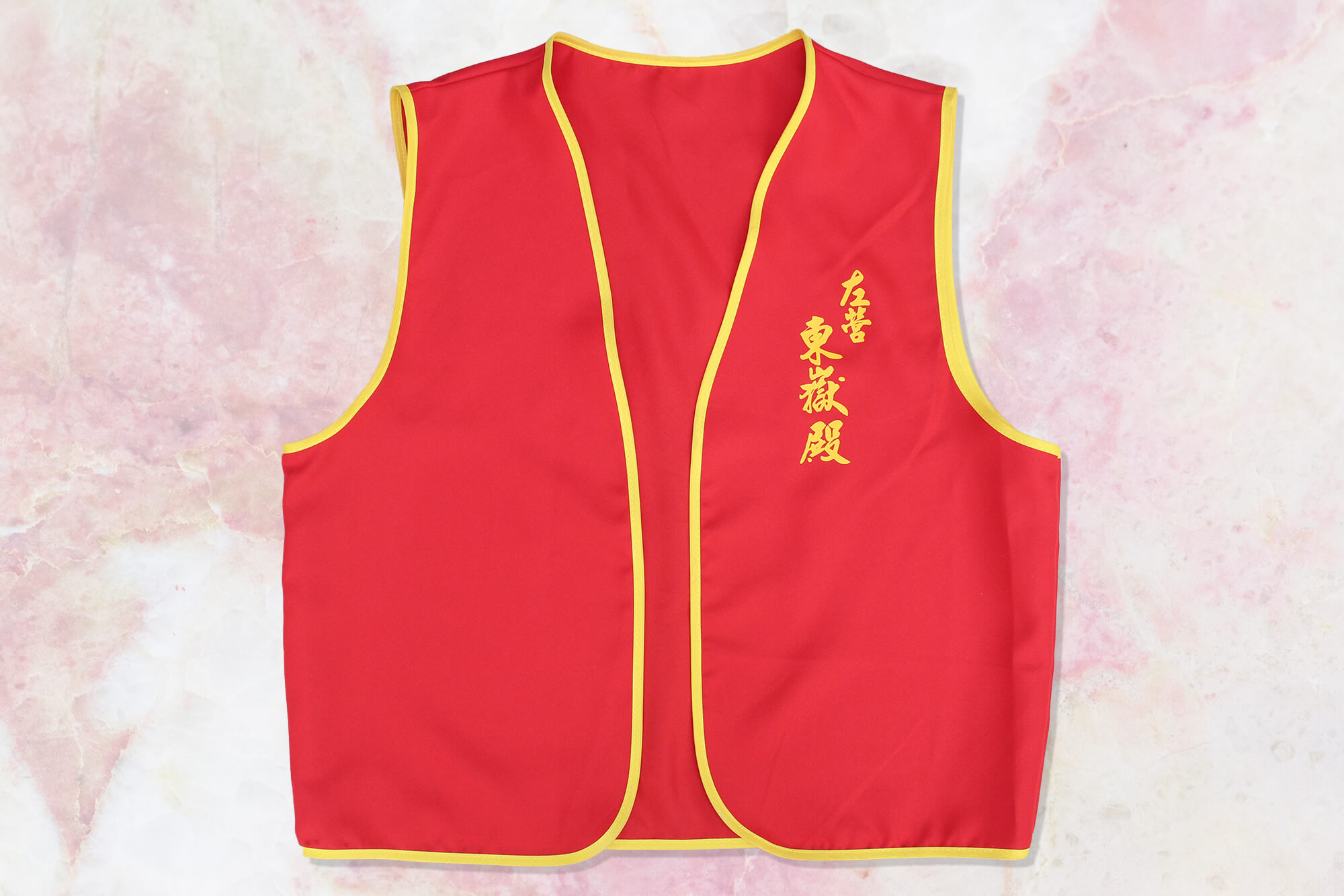客製化廣告背心:左營東嶽宮的第3張圖(客製化公司制服、班服製作、團體服製作等示意或作品圖)