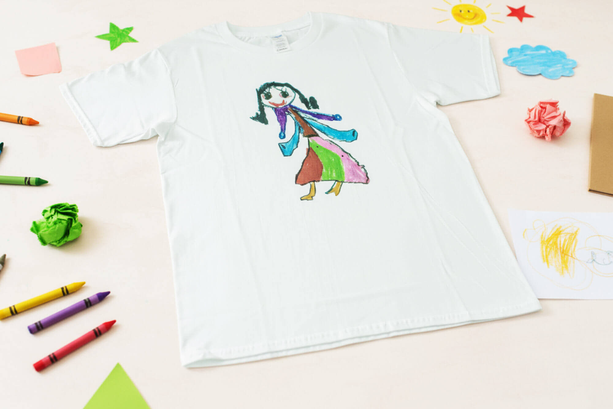 客製化T恤- 小朋友塗鴉系列1的第2張圖
