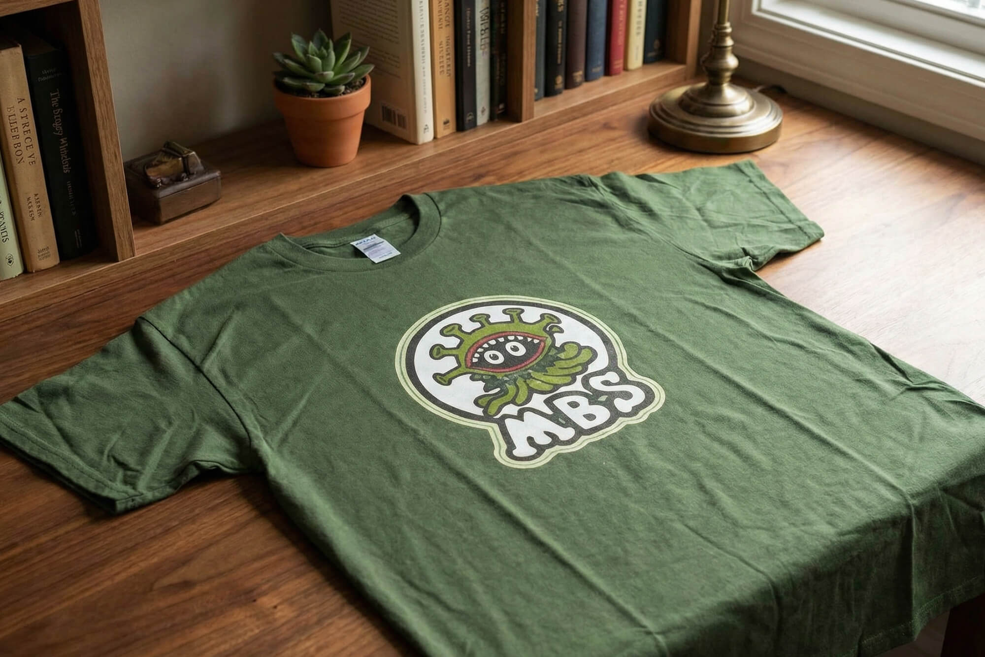 異種章魚圖案T恤的第1張圖