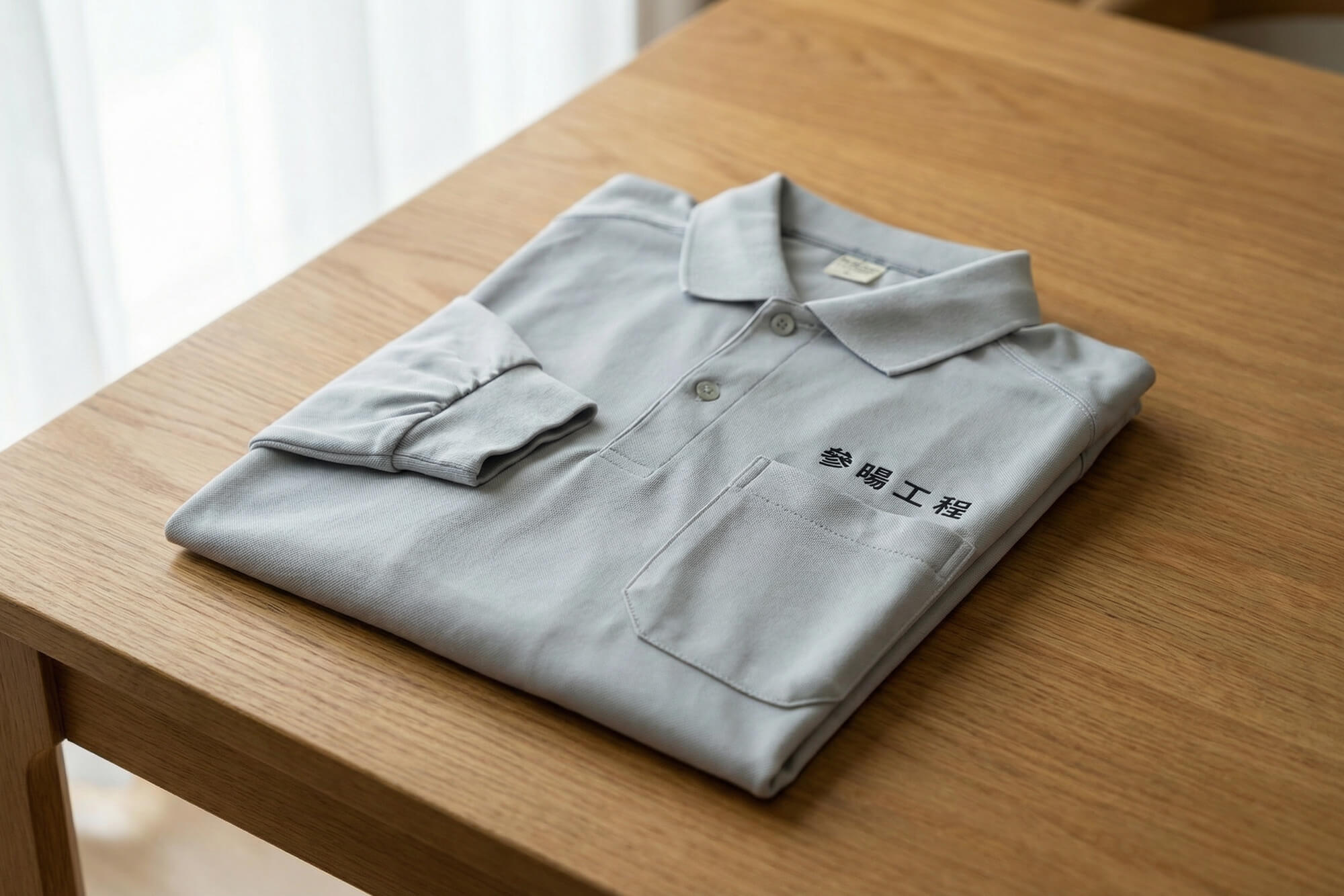 客製化長袖排汗工程服:參暘工程