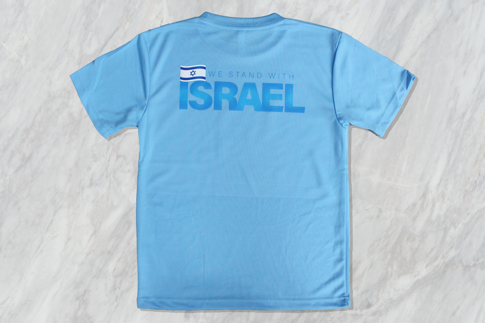 客製化排汗T恤:Pray for Israel的第2張圖